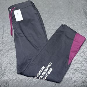 Men's Nike Air Jordan Flight Heritage Woven Pants Off Noir PSG DV1609-045 Size M